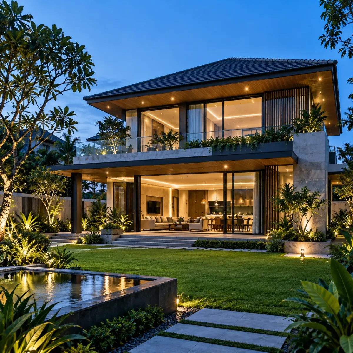 Xây biệt thự, nhà vườn – Hưng Thịnh Build